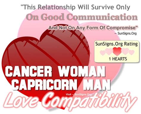 cancer women capricorn man|Cancer Woman and Capricorn Man Compatibility